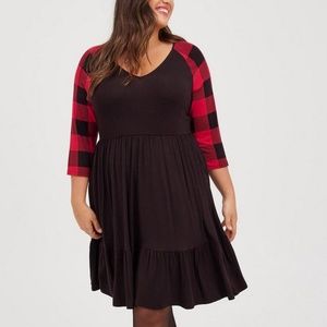 MINI SUPER SOFT SKATER DRESS